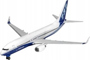 Cobi Model samolotu do sklejania Revell 63809 1:288 BOEING 737-800 Zestaw 3