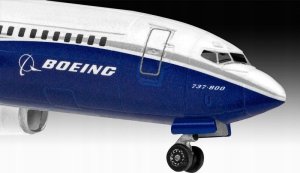Cobi Model samolotu do sklejania Revell 63809 1:288 BOEING 737-800 Zestaw 4