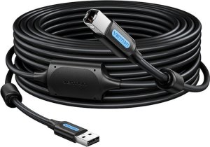 Kabel USB Vention USB-A - USB-B 10 m Czarny (COQBL) 2