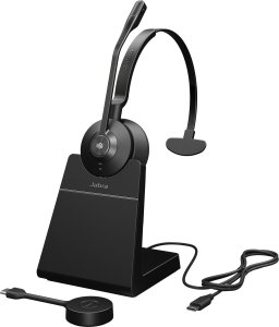 Słuchawki GN Audio Germany JABRA Engage 55 SE Mono Link400c MS mit Ladestation 1