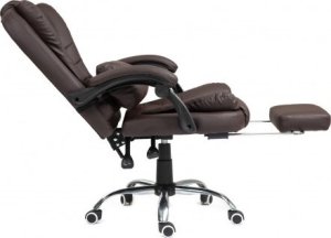 Krzesło biurowe Doerr Fotel Biurowy NBK003 BRĄZOWY NBK003 2