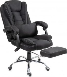 Krzesło biurowe Giosedio FOTEL biurowy NBR004W czarny NBR004W 2