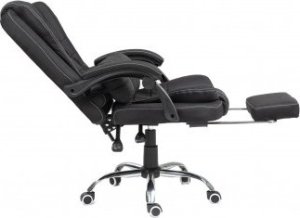 Krzesło biurowe Giosedio FOTEL biurowy NBR004W czarny NBR004W 3