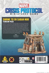 Atomic Mass Games Marvel: Crisis Protocol - Shrine to En Sabah Nur Terrain Pack 3