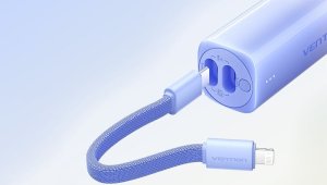 Powerbank Vention Powerbank 5000mAh Vention FHWM0 20W + kabel USB-C do lightning (szary) 3