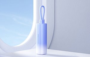 Powerbank Vention 5000mAh FHWR0 20W + kabel USB-C do lightning (różowy) 6