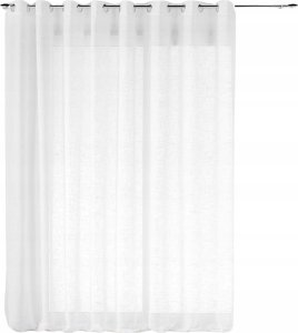 Douceur d`Interieur Szeroka firana na przelotkach, z efektem lnu, HALTONA, 300 x 240 cm 1