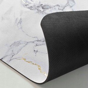 Douceur d`Interieur Dywanik łazienkowy 50x120cm srebrny 4