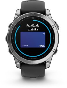 Zegarek sportowy Garmin Fenix E Czarny (010-03025-00) 9