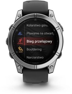 Zegarek sportowy Garmin Fenix E Czarny (010-03025-00) 4