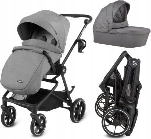 Wózek KinderKraft WÓZEK GŁĘBOKO-SPACEROWY VELMONT GRAY 5906601700569 1