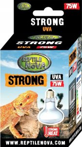 Aqua Nova AQUA NOVA ŻARÓWKA GRZEWCZA UVA REPTILE    STRONG 75W 2
