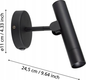 Kinkiet EGLO WALL LAMP EGLO ALMUDAINA LED 5W 5