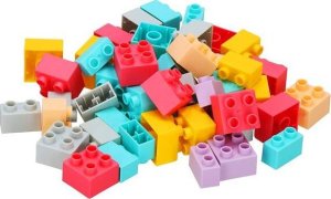 Springos Klocki konstrukcyjne, montażowe dla dzieci 126 el. eukacyjne, kolorowe UNIWERSALNY 12