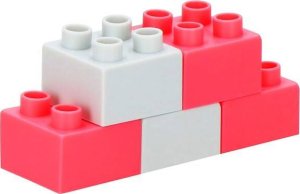 Springos Klocki konstrukcyjne, montażowe dla dzieci 126 el. eukacyjne, kolorowe UNIWERSALNY 3