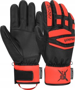 Reusch Rękawice Reusch Worldcup Warrior Prime R-TEX XT Junior Black Fluo Red 2023 6.0 1