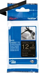 Brother Brother TZE-R334, PTH100, PT-H110, PTH100, PT-E300VP, PT-H500, PT-P750W, PTH100, PT-P900W, Gold, Thermal transfer, Black, Brother, 1.2 cm 2