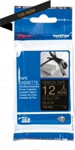 Brother Brother TZE-R334, PTH100, PT-H110, PTH100, PT-E300VP, PT-H500, PT-P750W, PTH100, PT-P900W, Gold, Thermal transfer, Black, Brother, 1.2 cm 5