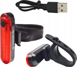 Nexelo Lampa rowerowa USB tylna Nexelo L188011NEX 1