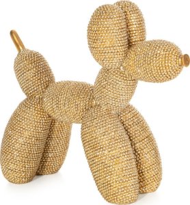 Eurofirany FIGURKA DEKORACYJNA ELDO 18 X 7 X 16 CM ZŁOTY 1