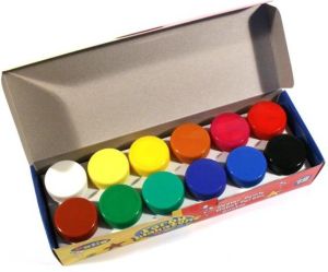 Patio Farby plakatowe 12 kolorów 20ml Colorino 3