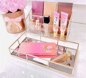 Moon in the room Organizer taca MOON in the room, kwadratowa, złota CASA. 2