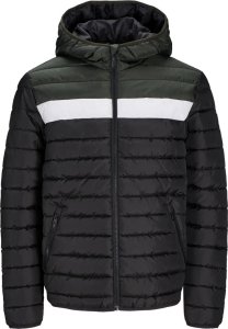 Kurtka męska Jack & Jones Jack&Jones męska puchowa kurtka JWHWING HOOD PUFFER 12175755 L 1