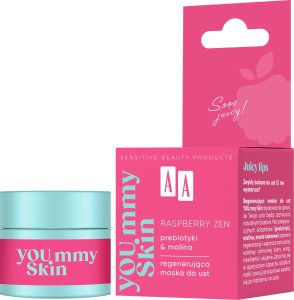 Alkotest AA_You.mmy Skin regenerująca maska do ust Malina Zen 10g 2