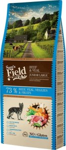 Sam`s Field Junior Large z wołowiną i cielęciną 13kg 1