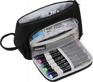 Haweel Kosmetyczka Podróżna Piórnik Organizer Pojemnik na Kosmetyki do Salonu / HWL2131B 11