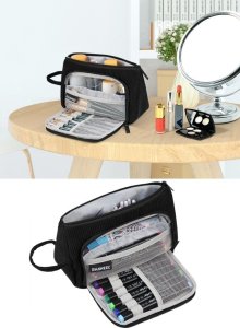 Haweel Kosmetyczka Podróżna Piórnik Organizer Pojemnik na Kosmetyki do Salonu / HWL2131B 5