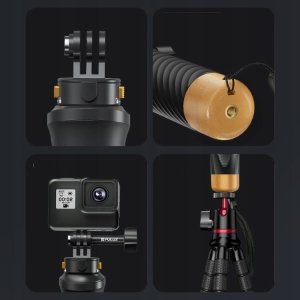 Puluz Uchwyt Pływak Boja Bojka do GoPro SJCAM Xiaomi DJI ACTION 5 4 3 2 INSTA360 / PU1053B 9