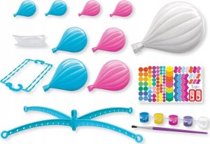 4M 4M KidzMaker DIY set Paint Your Own Hot Air Balloons Mobile 3
