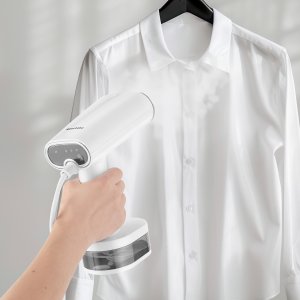 Parownica do ubrań Tectake Parownica z 4 trybami pracy i adapterem do butelek, 370 ml, 1640 W - biały 3