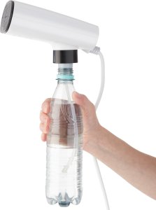 Parownica do ubrań Tectake Parownica z 4 trybami pracy i adapterem do butelek, 370 ml, 1640 W - biały 8