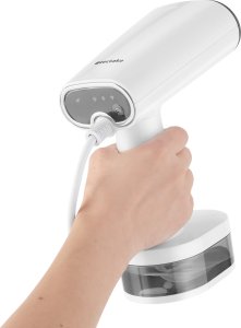 Parownica do ubrań Tectake Parownica z 4 trybami pracy i adapterem do butelek, 370 ml, 1640 W - biały 9