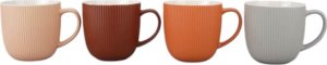 Art-Pol Kubek do kawy herbaty PORCELANOWY pastelowy 370 ml 1
