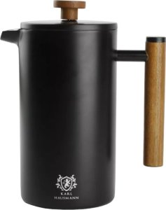 MPLCo Kawiarka zaparzacz tłokowy do kawy i herbaty 1000ml czarny 1
