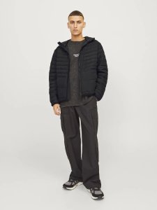 Kurtka męska Jack & Jones Jack&Jones męska kurtka puchowa JJESTATE PACKABLE PUFFER HOOD NOOS 12256983 S 3