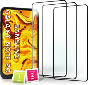 Hello Case 3-PAK Szkło Hartowane do Samsung Galaxy Note 20 (cały ekran, 9H, ochronne) 1