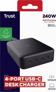Ładowarka Trust Ładowarka Maxo 240W 4-porty USB-C 3