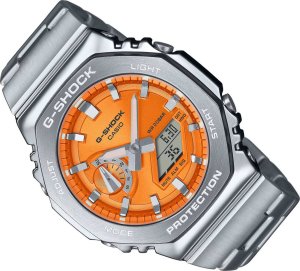 Zegarek G-SHOCK Zegarek Casio G-Shock GM-2110D-4AER G-Steel męski . 9