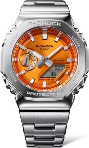 Zegarek G-SHOCK Zegarek Casio G-Shock GM-2110D-4AER G-Steel męski . 10