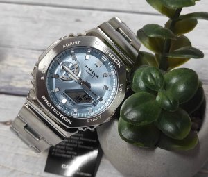 Zegarek G-SHOCK Zegarek Casio G-Shock GM-2110D-2AER G-Steel męski . 11