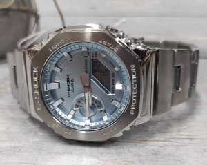Zegarek G-SHOCK Zegarek Casio G-Shock GM-2110D-2AER G-Steel męski . 16