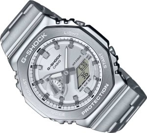 Zegarek G-SHOCK Zegarek Casio G-Shock GM-2110D-7AER G-Steel męski . 8