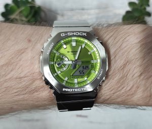 Zegarek G-SHOCK Zegarek Casio G-Shock GM-2110D-3AER G-Steel męski . 2