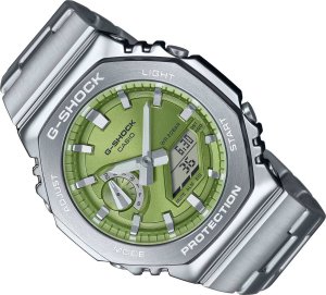 Zegarek G-SHOCK Zegarek Casio G-Shock GM-2110D-3AER G-Steel męski . 8