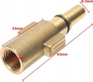 Rosfix ADAPTER REDUKCJA BAYONET DO BLACK&DECKER STANLEY MACALLISTER PW BOSCH AQT 4