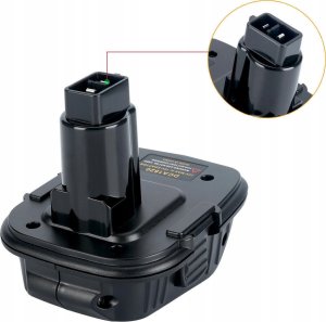 Rosfix ADAPTER PRZEJSCIÓWKA AKUMULATORA DEWALT 18V 20V NA STARY TYP DEWALT DC9096 6